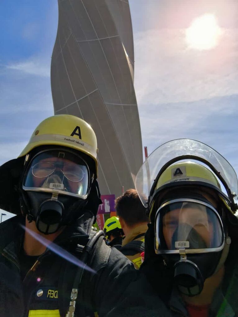 Zwei Markdorfer Feuerwehrleute Erfolgreich Beim Towerrun Freiwillige