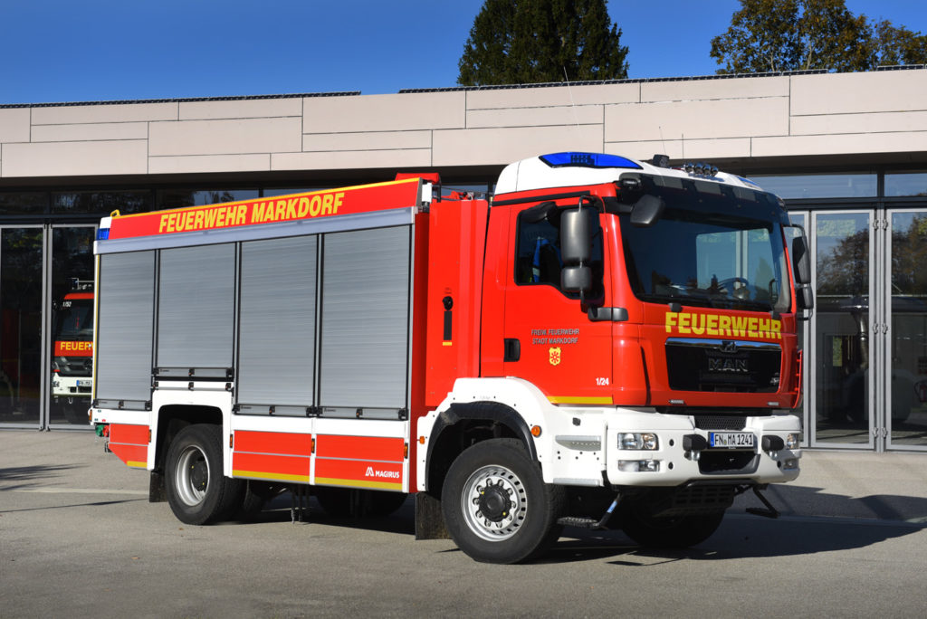 Neues Tanklöschfahrzeug Freiwillige Feuerwehr Markdorf