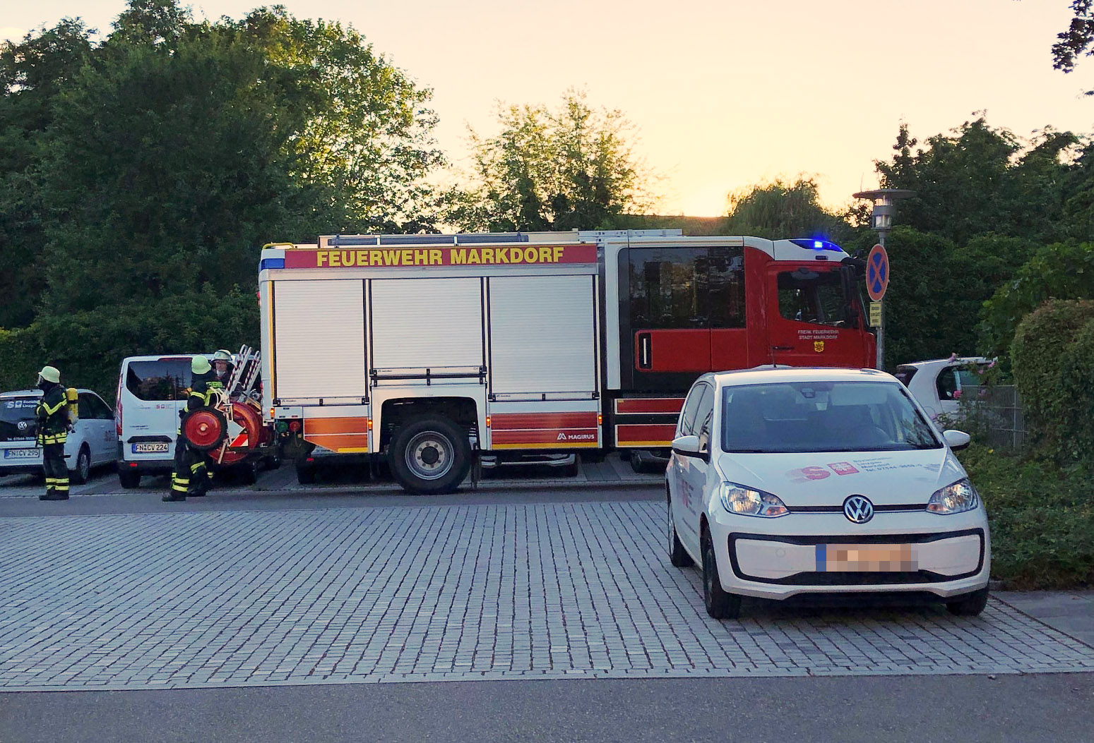 Mehr über den Artikel erfahren F 1 – Rauchentwicklung aus Stromkasten