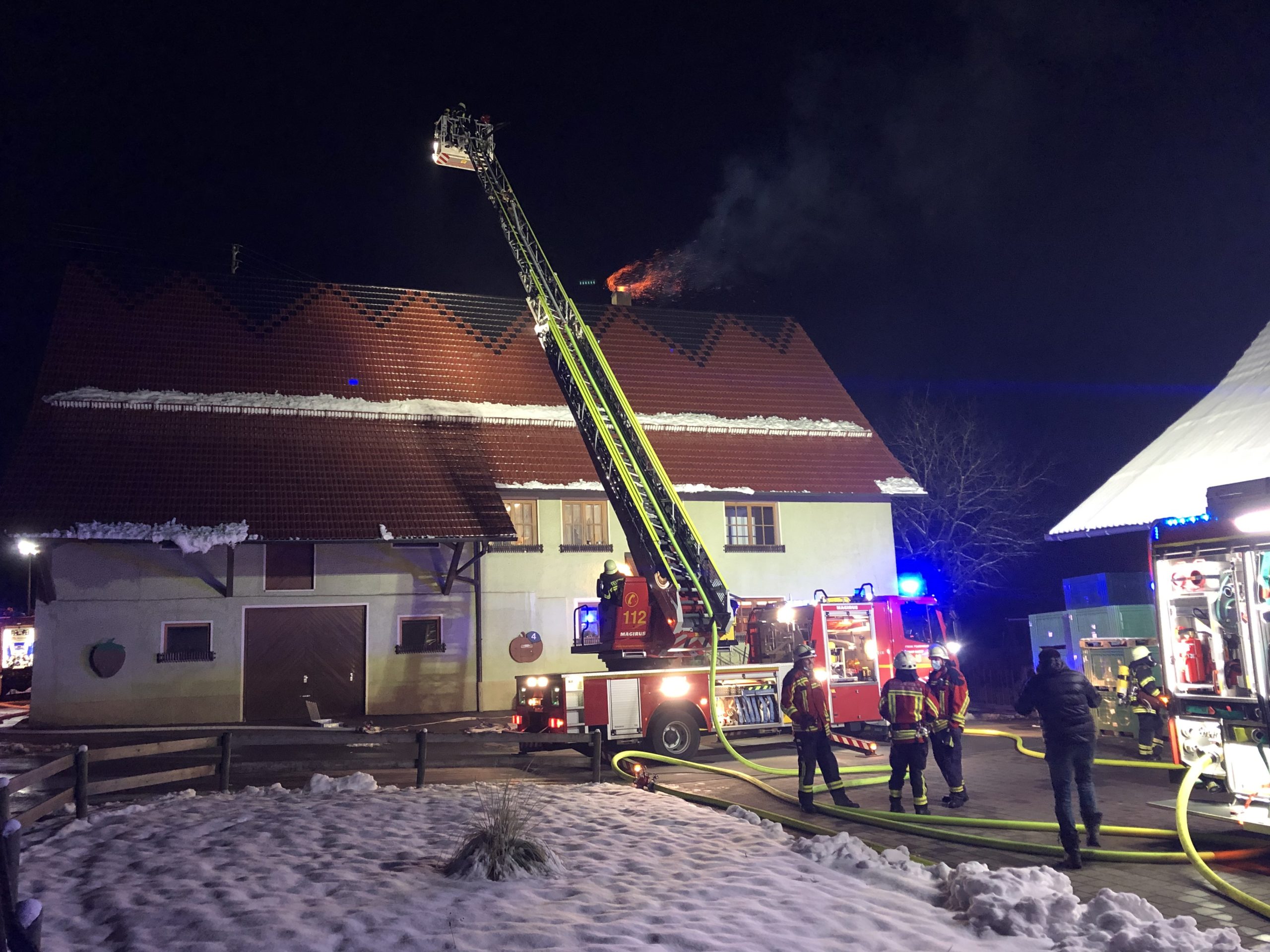 Mehr über den Artikel erfahren F 2 – Kaminbrand