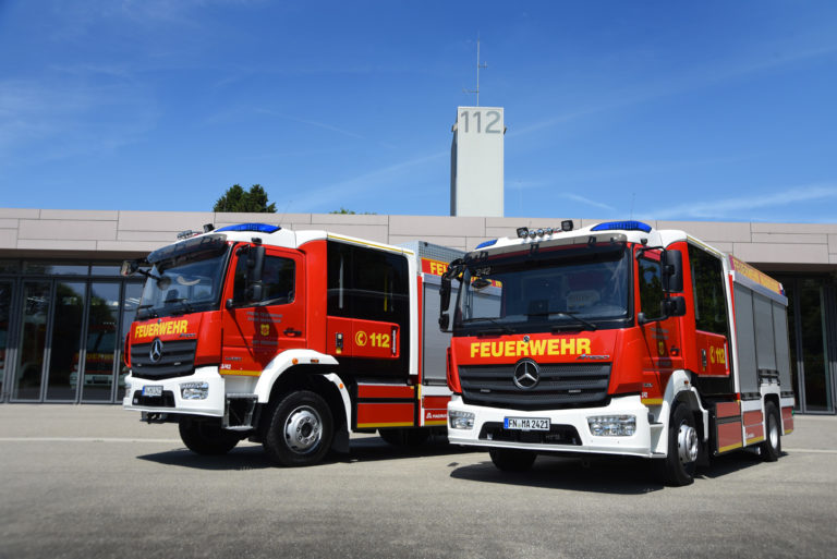 Read more about the article Zwei neue LF10 in Dienst gestellt