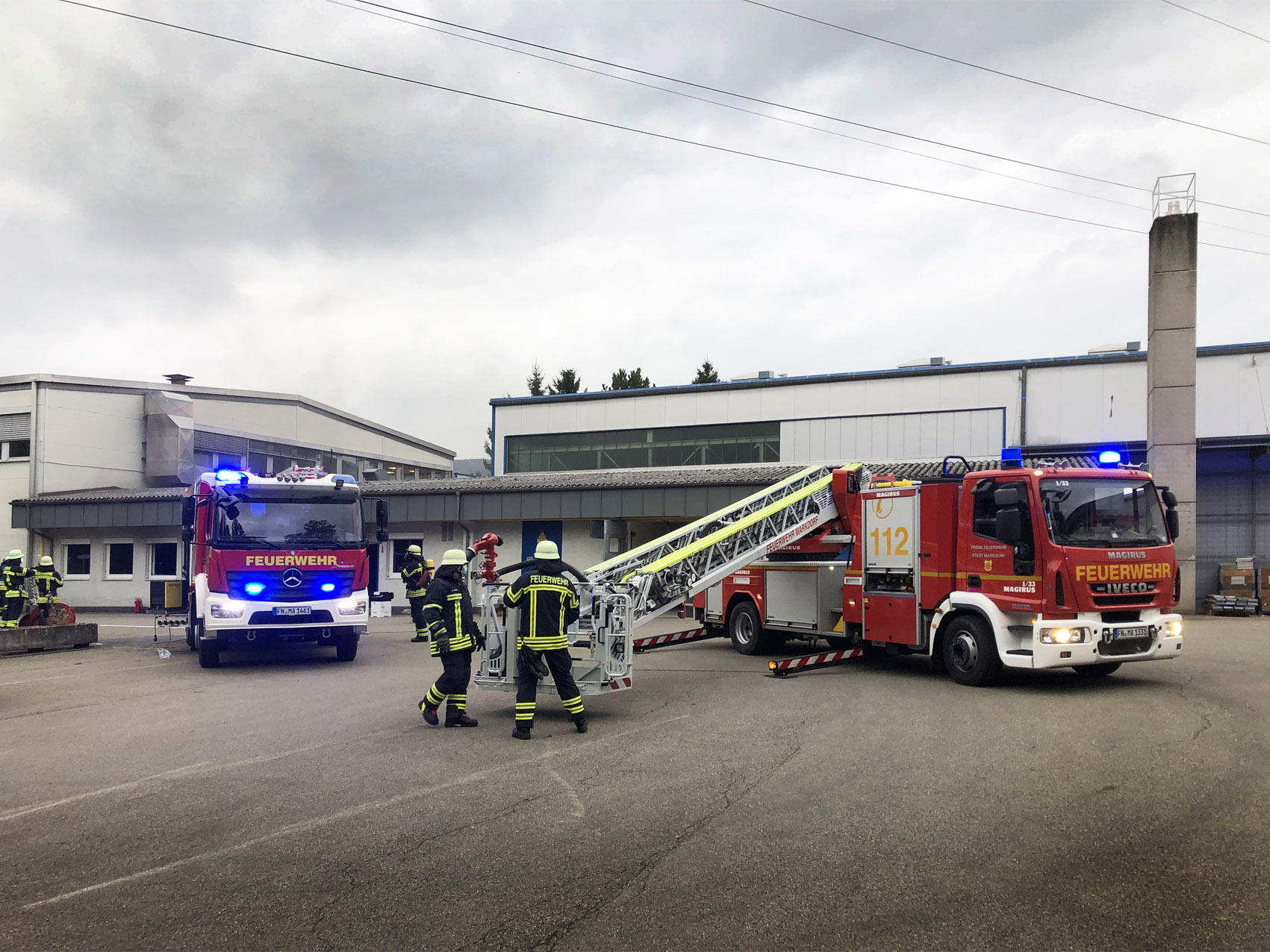 Mehr über den Artikel erfahren F BMA – Brandmeldeanlage Industriebetrieb