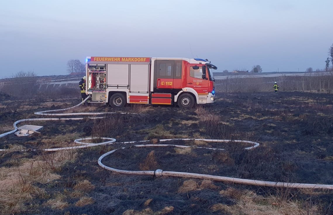 Mehr über den Artikel erfahren F 1 – Brand einer Wiese