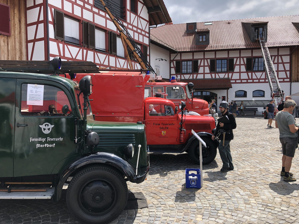 Blaulichttag im Auto- und Traktormuseum Bodensee
