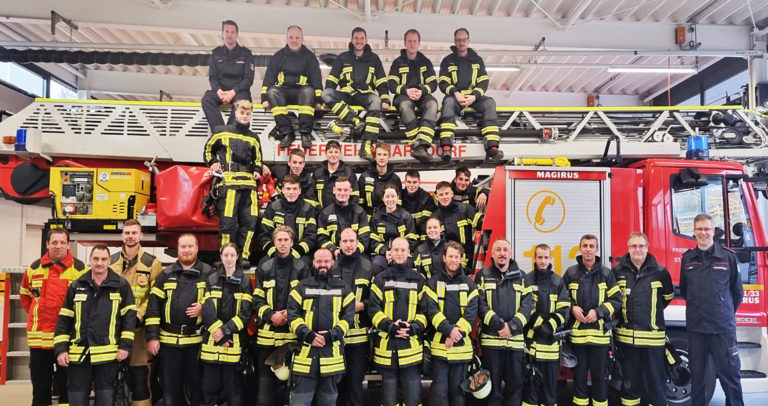 Read more about the article Feuerwehr-Grundausbildung 2023 am Standort Markdorf