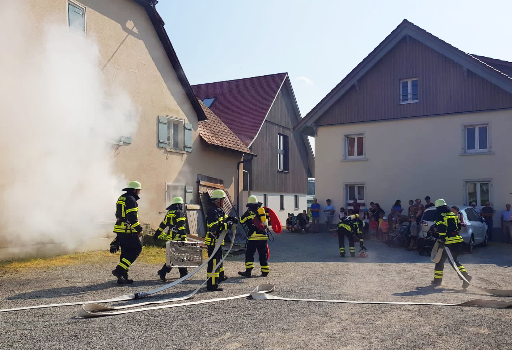 Read more about the article Hauptübung 2023 Abteilung Ittendorf mit Bildergalerie