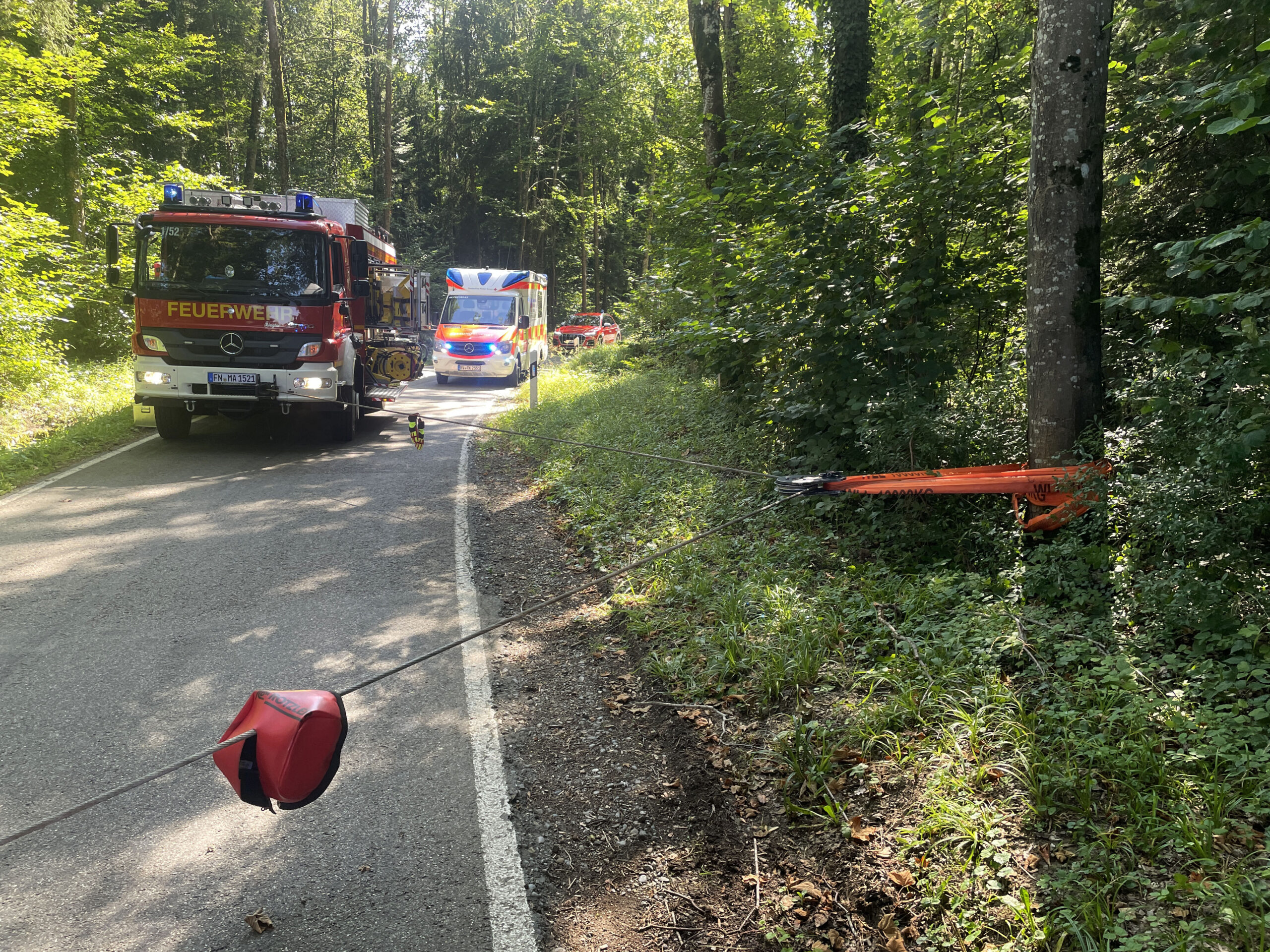 Mehr über den Artikel erfahren H 2 VU – Rüstwagen und weitere nach Deggenhausertal