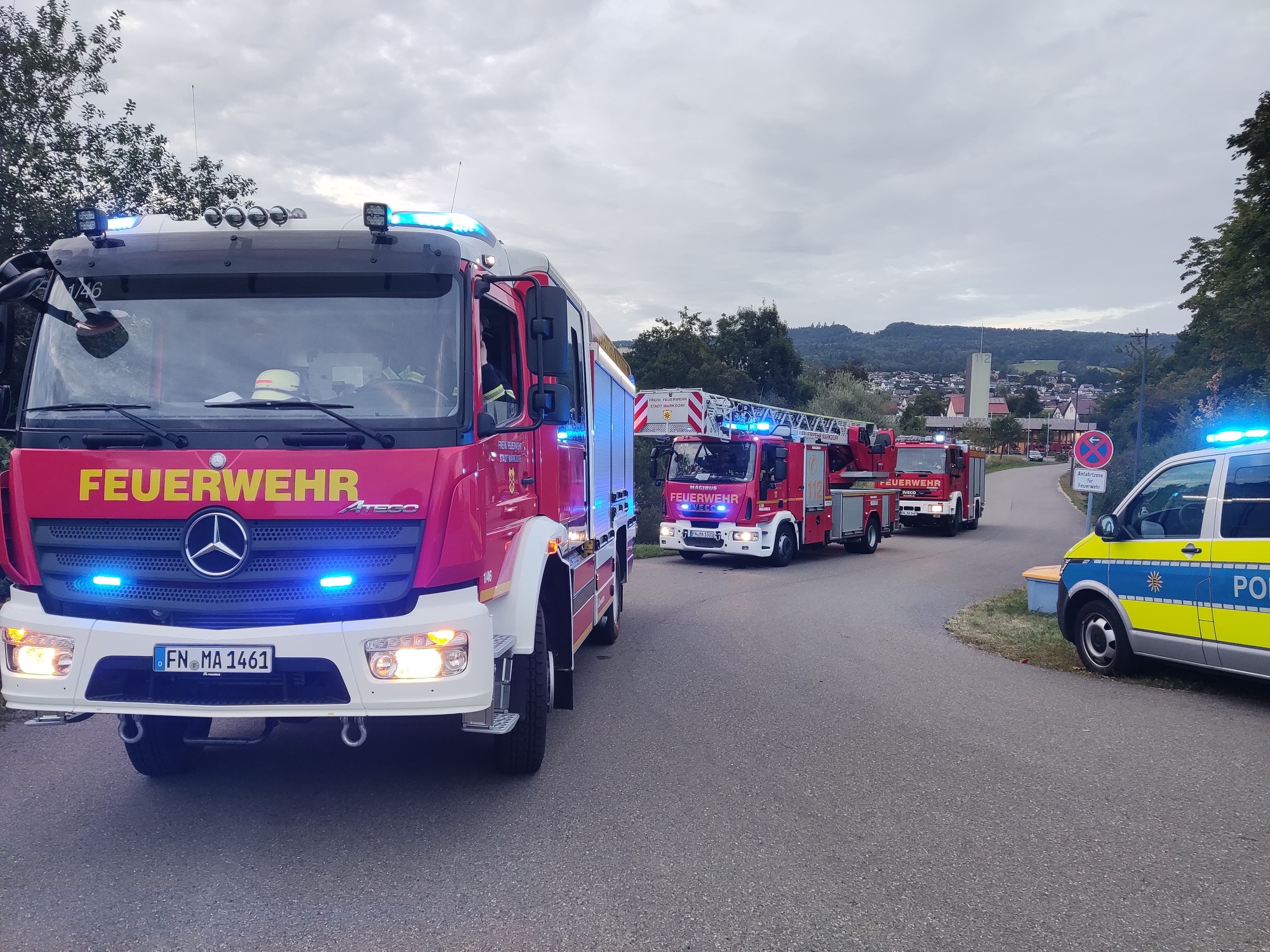 Mehr über den Artikel erfahren F 2 – Vermeintlich Rauch auf Dach