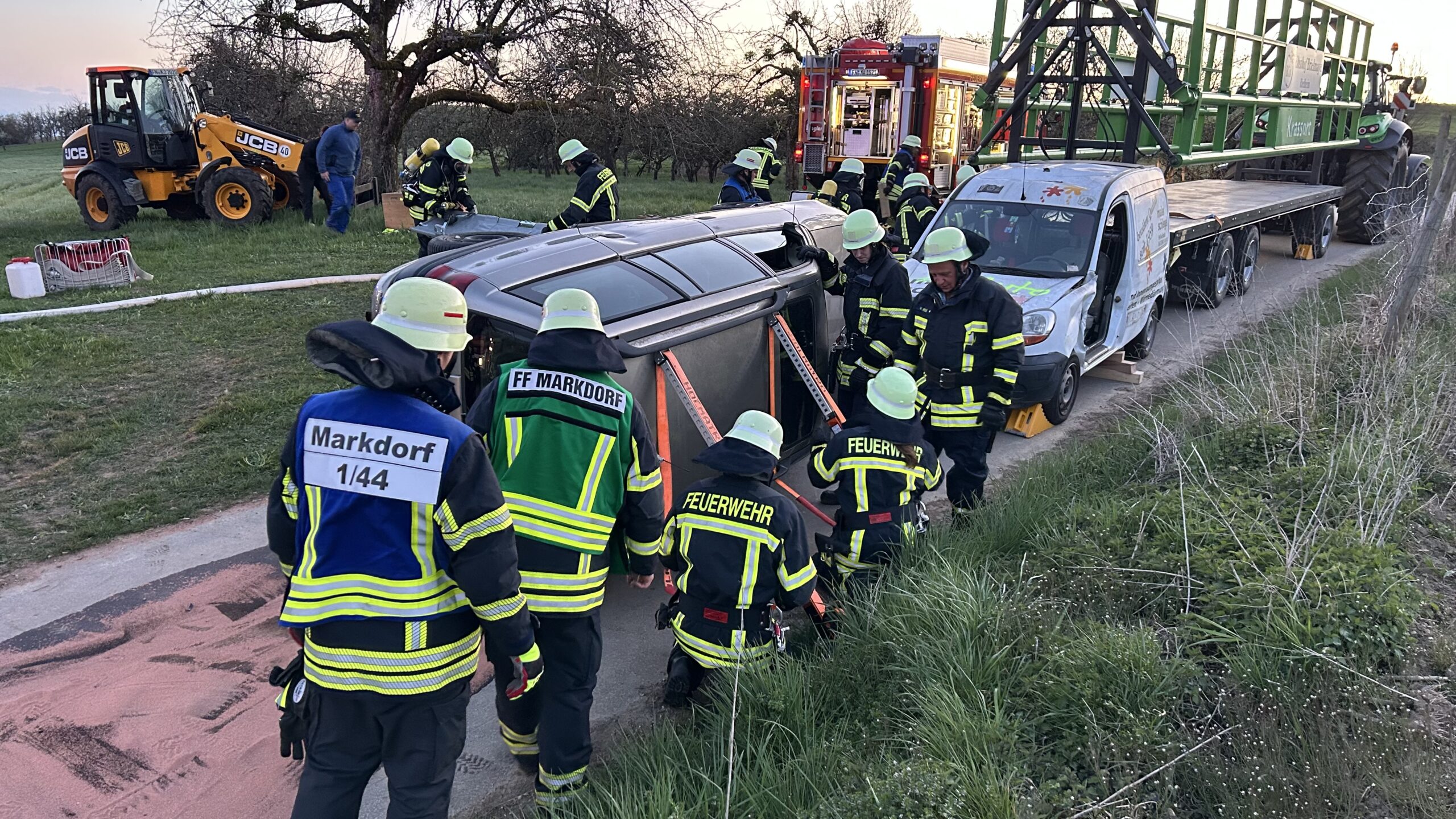 Mehr über den Artikel erfahren Große Technische-Hilfe-Übung der Abteilung Riedheim