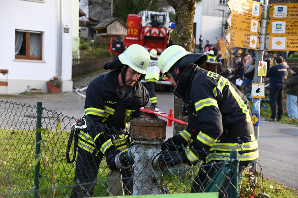 Haupt- und Abschlußübung 2025 Abteilung Riedheim