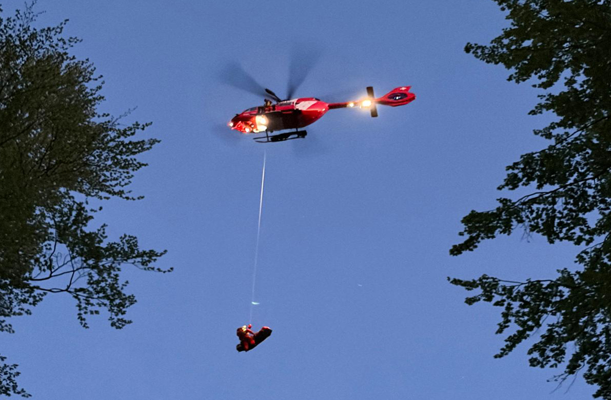 Mehr über den Artikel erfahren H3Y – Verletzter Mountainbiker auf Gerotrail