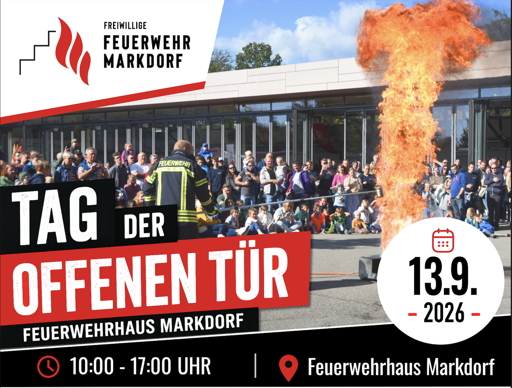 Mehr über den Artikel erfahren Tag der offenen Tür bei der Freiwilligen Feuerwehr Markdorf